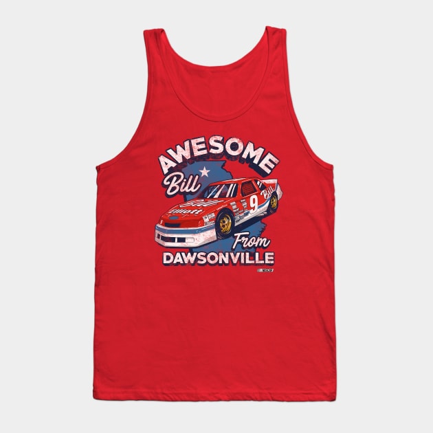 Bill Elliott Awesome Bill From Dawsonville Tank Top by art.Hamdan